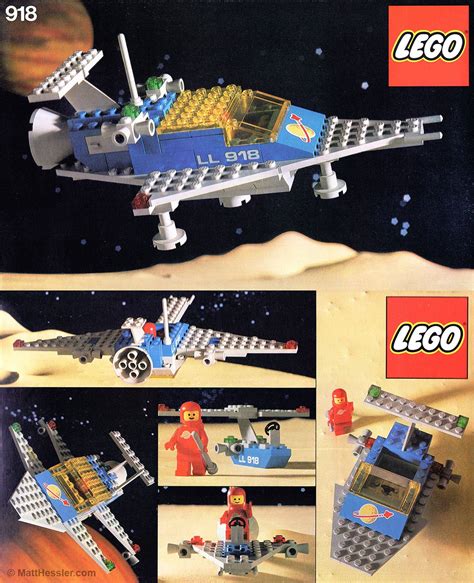 LEGO 918 Space Transport Box And Instruction Manual Original Lego 1979 ...