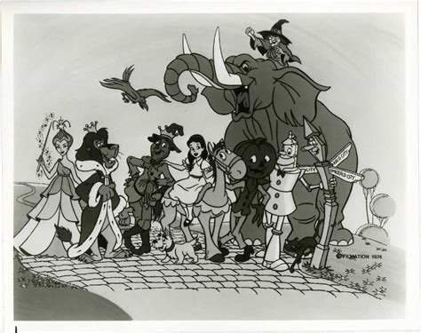 Journey Back to Oz 1972 R74 Original Photo Animated Cartoon Filmation ...