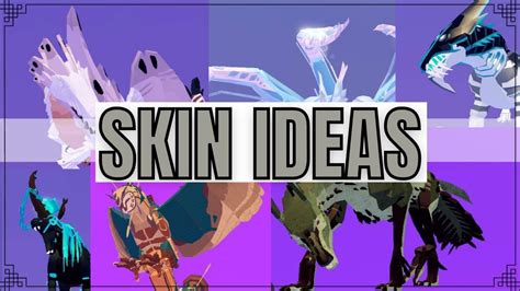 SKIN IDEAS PART 3 ( 10 Skins! ) - CREATURES OF SONARIA - YouTube