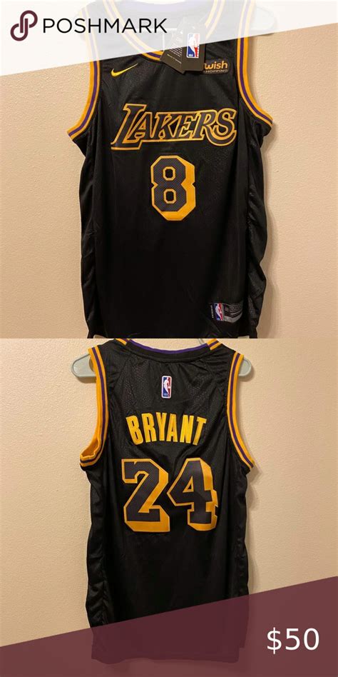 Kobe Bryant black mamba jersey 8 24 lakers nba