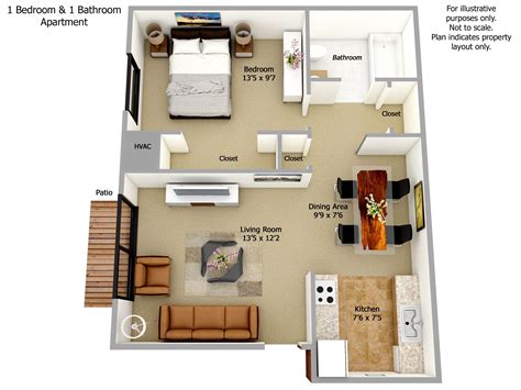 1BR/1BA 600 sq. ft. Patio $775 - $825 Please check out our website or call 414-761-3110 for ...