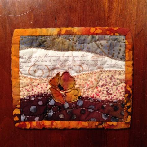 mini quilt art | Mini quilt, Art quilts, Quilts