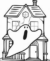 Printable Haunted House Coloring Pages PDF  Coloringfoldercom sketch template
