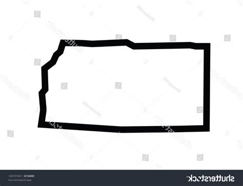 Kansas Outline Vector at Vectorified.com | Collection of Kansas Outline ...