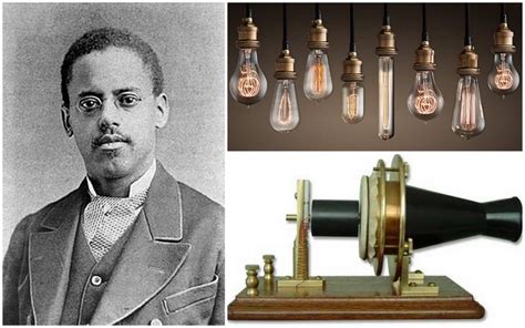 Lewis Latimer, co-inventor of the telephone and the durable light bulb