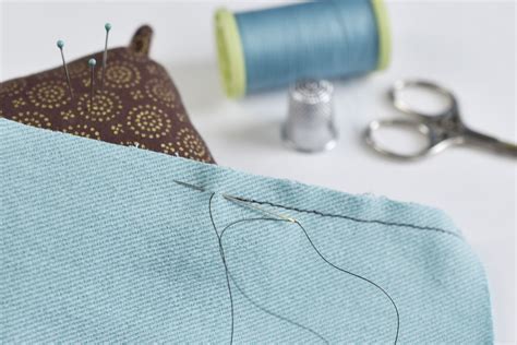 How to Hand Sew a Backstitch