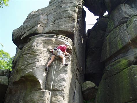 Rock Climbing at Brimham Rocks, Yorkshire | Richard Allaway | Flickr