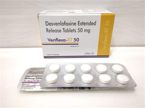 Desvenlafaxine Succinate Tablet, Strength: 50 mg at Rs 115.80/stripe in ...