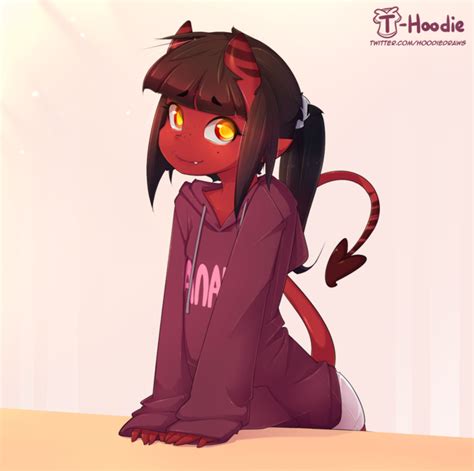 Meru in hoodie | Meru the Succubus | Know Your Meme