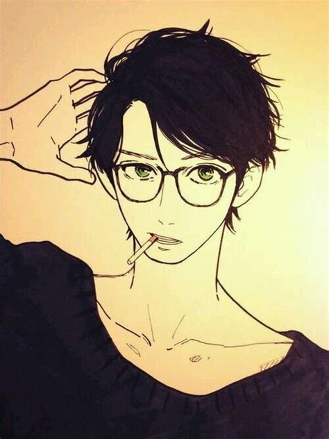 Manga Boy glasses | Anime Amino