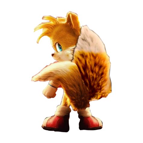 Sonic movie 2 tails the fox by sonicfan3500 on DeviantArt