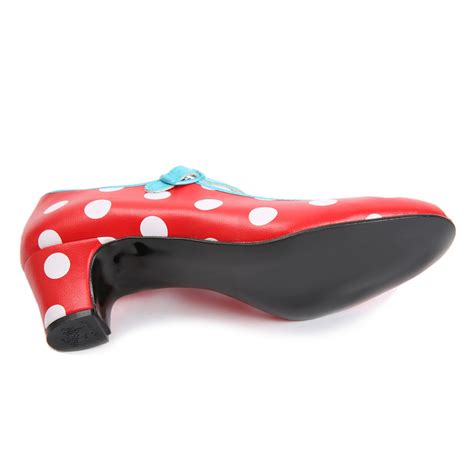 Spanish dance shoe for children with white dots › Kids › La Sonanta ...