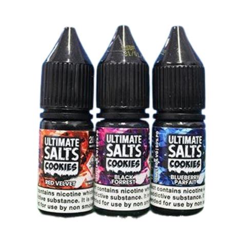 Ultimate Salts Cookies 10ml Nic Salt – Washington Vapes UK