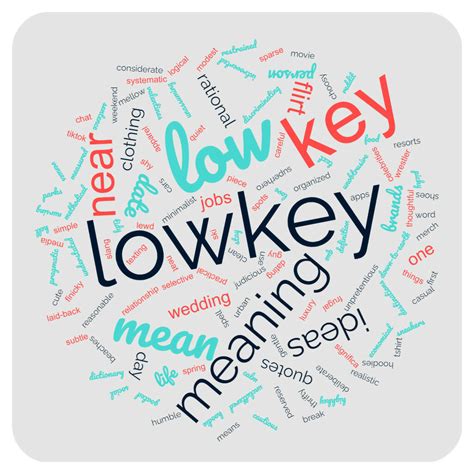 Unlocking the Secrets of "Lowkey" Slang: Meaning, Origins, and Usage