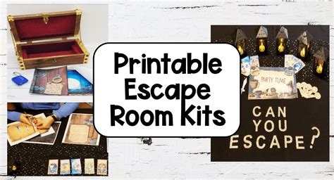 Printable Escape Room for Kids - Hands-On Teaching Ideas