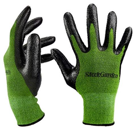 Ultimate Bamboo Gardening Gloves: Superior Grip, Cut-Resistant Barehand ...