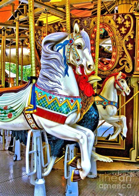 Carousel Horse 2 Photograph by Margaret Newcomb | Fine Art America