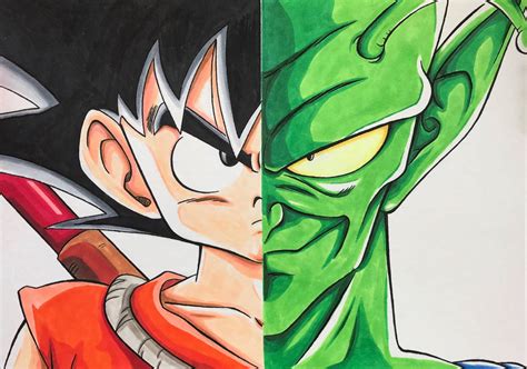 Goku Vs King Piccolo by Zadoxz on DeviantArt