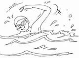 Swimming coloring page  Coloring Pages 4 U sketch template