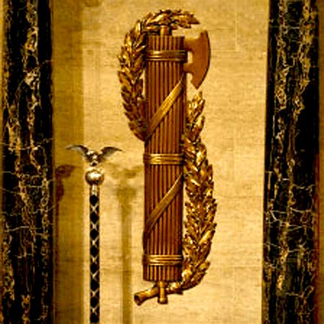 Roman Fasces symbol of strength in numbers with mace in U.S. Capitol (foto Joey W./Pinterest ...