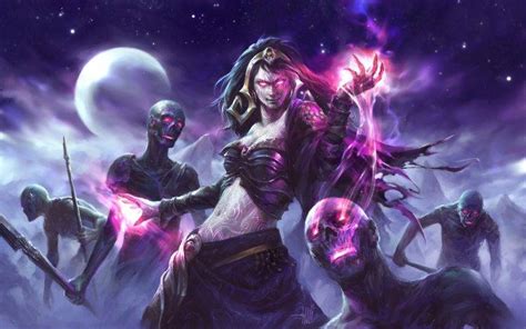 fantasy Art, Magic: The Gathering, Witch, Zombies, Liliana Vess Wallpapers HD / Desktop and ...