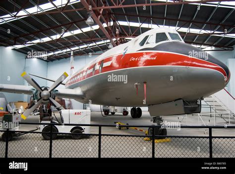 N.A.C Vickers Viscount V807 Aircraft, Ferrymead Heritage Park ...