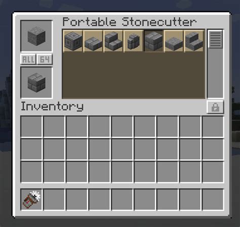 Install Portable Stonecutter - Minecraft Mods & Modpacks - CurseForge