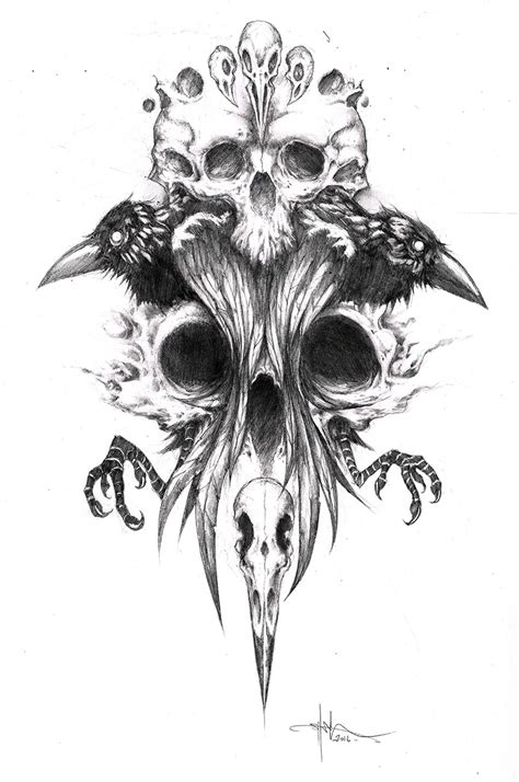 Dark and macabre illustrations - 2dartist magazine