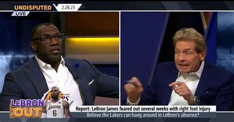 Shannon Sharpe cries 'are you calling LeBron James a liar?' during ...