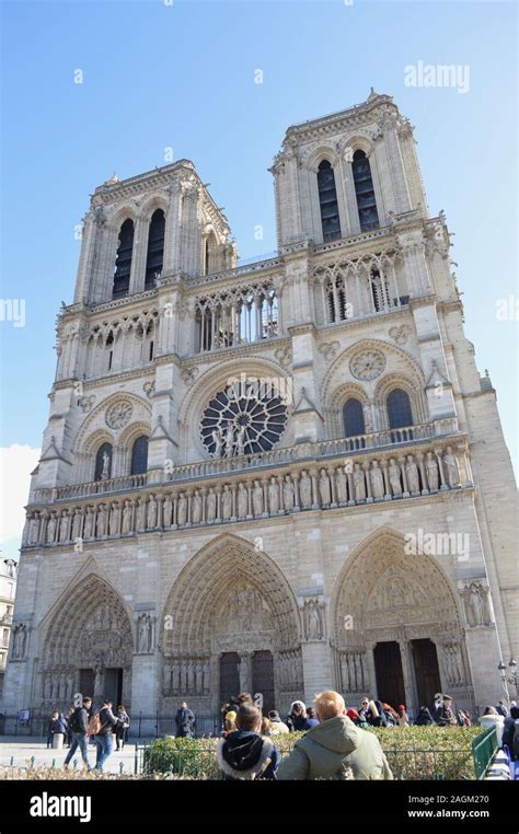 Notre Dame Cathedral Before Fire Stock Photo - Alamy