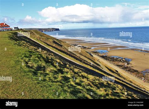 Whitby beach - England Stock Photo - Alamy