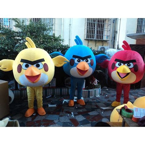 Giant Angry Birds Mascot Costume | Costume Party World