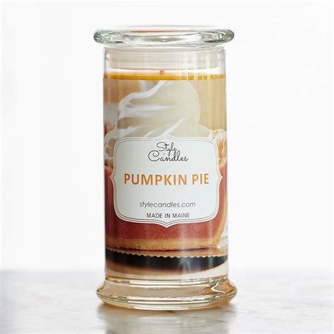 Pumpkin Pie Soy Ring Candle | Etsy | Pumpkin pie, Candles, Pumpkin