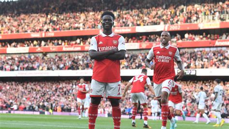 Arsenal 3-2 Liverpool: Bukayo Saka scores twice as Gabriel Martinelli, Darwin Nunez, Roberto ...