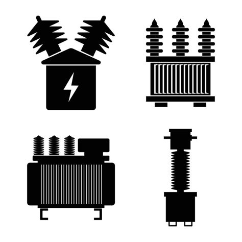 high voltage electrical transformer icon 22479690 Vector Art at Vecteezy