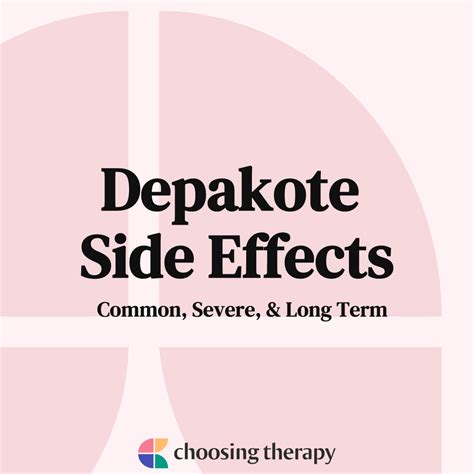 Depakote Side Effects You Should Know About