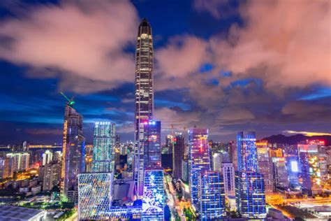 Shenzhen Night Stock Photos, Pictures & Royalty-Free Images - iStock