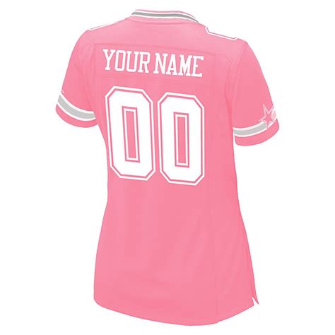 Dallas Cowboys Womens Custom Pink Replica Jersey | Jerseys | Tops ...