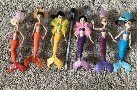 Disney Store The Little Mermaid Ariel Her Sisters 7” Dolls 2019 #Disney | Ariel the little ...