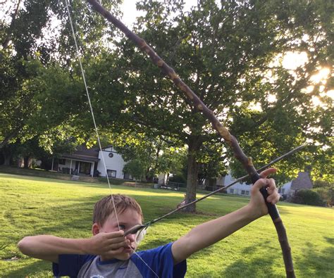 Homemade Bow and Arrow : 7 Steps - Instructables