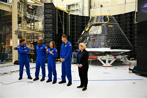 NASA astronauts see Artemis II craft ahead of trip around the moon