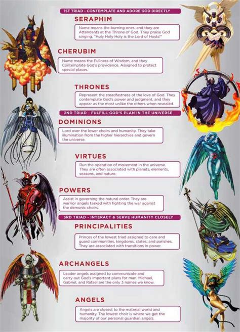 Hierarchy of Angels - Imgur | Angel hierarchy, Angel, Legends and myths