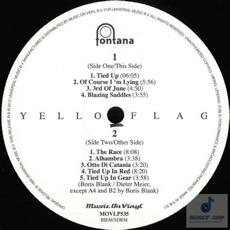 Yello-Flag LP, Album, Re, Rm, 180g - Bakelit-Vinyl Shop