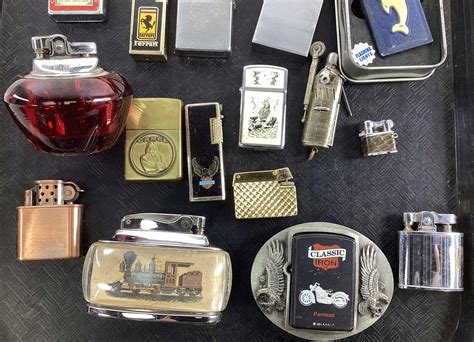 Lot - (20) Assorted Vintage Lighters