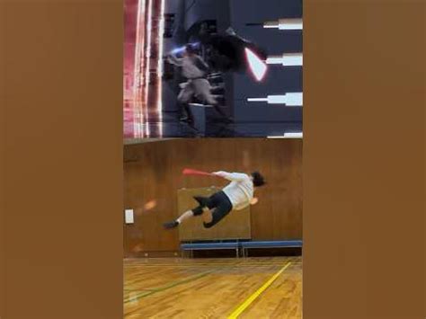 Stunts From Darth Maul (Star Wars) In Real Life #shorts - YouTube