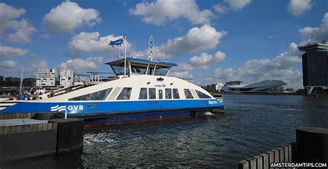 Amsterdam Ferry Map | GVB IJ Ferries