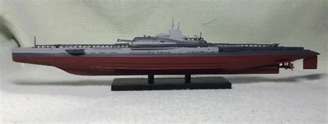 1:350 French Submarine Surcouf 1942 World War II Military Model Large ...