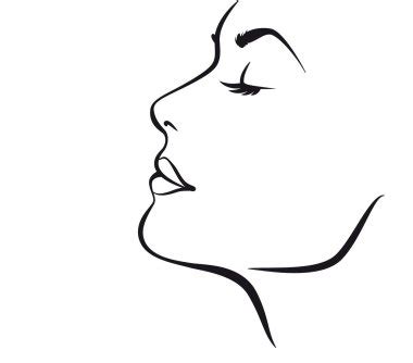 Woman Face Outline Svg - 638+ SVG File for Silhouette - Free SVG Cut Files | Gallery SVG