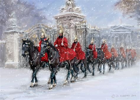 Daniel Rodgers: Horse Guards at Buckingham Palace