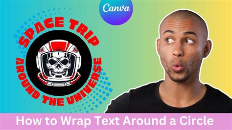 How to Wrap Text Around a Circle with Canva | Canva Tutorial 🔵🔠 - YouTube